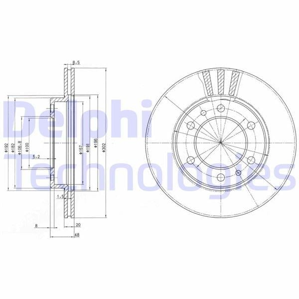 FREN DİSKİ ÇİFTLİ PAKET . DELİKLİ ÖN TOYOTA LANDCRUISER 1980 > 12/1996