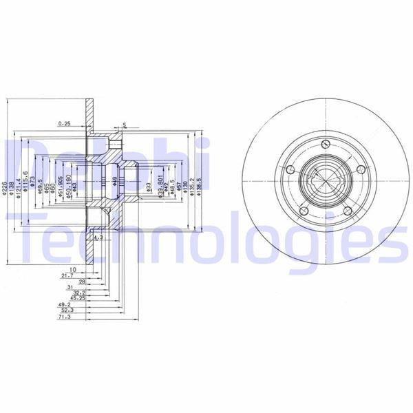 FREN DİSKİ ÇİFTLİ PAKET . DELİKSİZ ARKA SEAT // VW; TOLEDO // CORRADO. GOLF. PASSAT. VENTO 04/1988 > 08/2004
