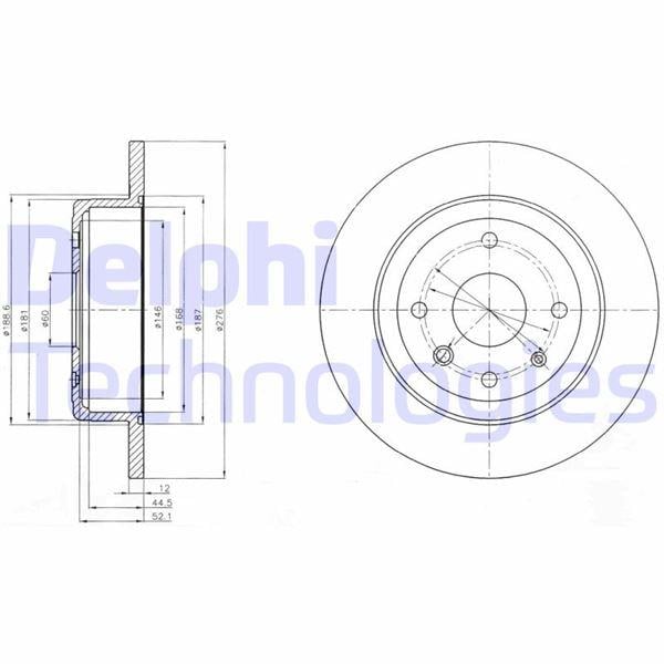 FREN DİSKİ ÇİFTLİ PAKET . DELİKSİZ ARKA SEAT // VW; TOLEDO // CORRADO. GOLF. PASSAT. VENTO 04/1988 > 08/2004