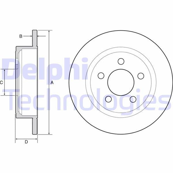 FREN DİSKİ ÇİFTLİ PAKET . DELİKSİZ ARKA JEEP CHEROKEE 09/2001 > 01/2014