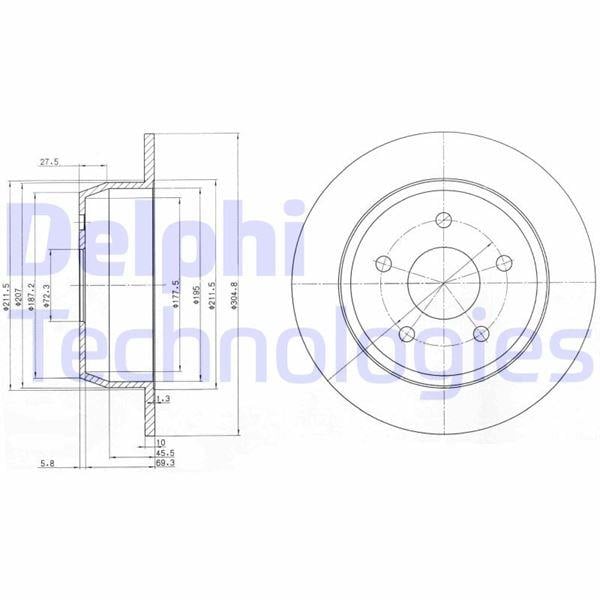 FREN DİSKİ ÇİFTLİ PAKET . DELİKSİZ ARKA JEEP GRAND CHEROKEE 09/1998 > 12/2004