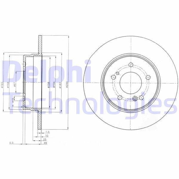 FREN DİSKİ ÇİFTLİ PAKET . DELİKSİZ ARKA MERCEDES SL280. SL320. SL500 06/1993 >
