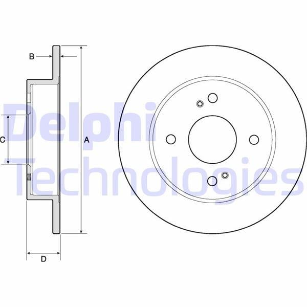FREN DİSKİ ÇİFTLİ PAKET . DELİKSİZ ARKA NISSAN PRIMERA 01/1991 > 01/2002