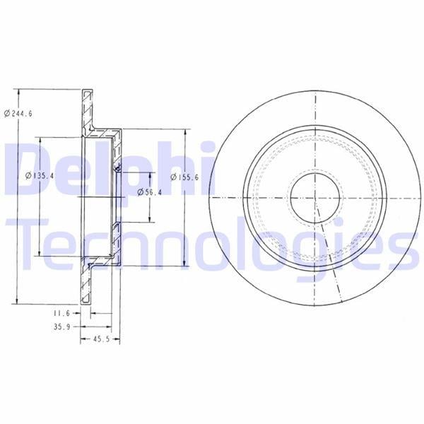 FREN DİSKİ ÇİFTLİ PAKET . DELİKSİZ ARKA NISSAN MICRA 01/1993 > 12/2002