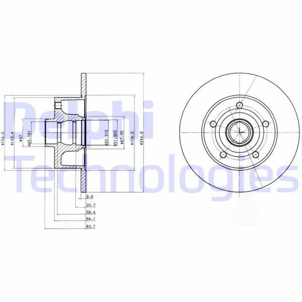 FREN DİSKİ ÇİFTLİ PAKET . DELİKSİZ ARKA AUDI A4 8D2. B5 1994 > 02/2005
