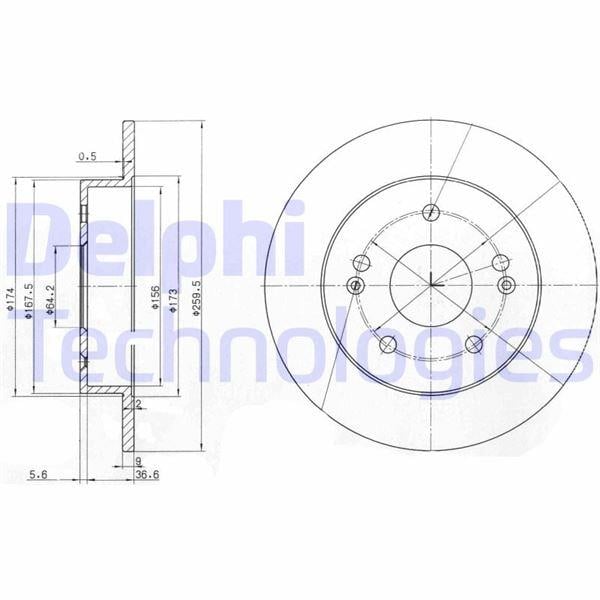 FREN DİSKİ ÇİFTLİ PAKET . DELİKSİZ ARKA HONDA PRELUDE 03/1997 > 12/2000
