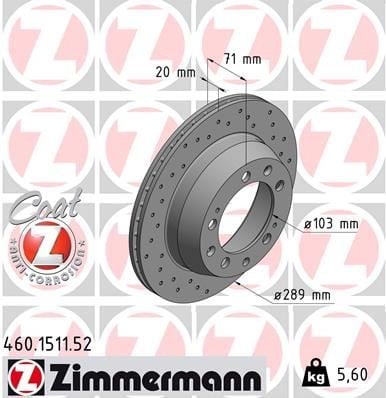FREN DİSKİ DELİKLİ 986478101