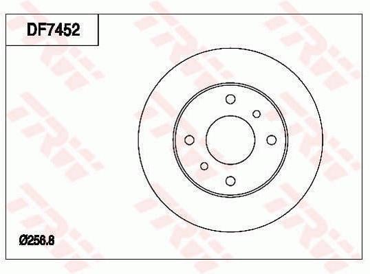 FREN DİSKİ ÖN AKS NISSAN ALMERA CLASSİC B10 -SUNNY IV HATCHBACK N16 -