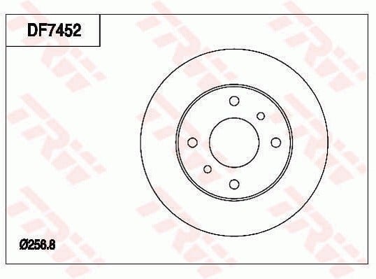 FREN DİSKİ ÖN AKS NISSAN ALMERA CLASSİC B10 -SUNNY IV HATCHBACK N16 -
