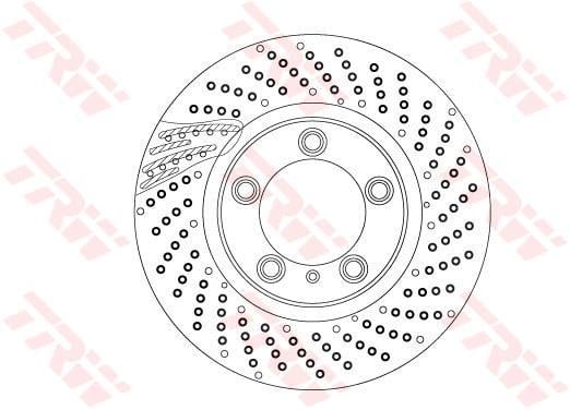 FREN DİSKİ ÖN AKS SAĞ PORSCHE 718 BOXSTER 982 -718 CAYMAN 982 -911 991 -911 997 -911 CONVERTİBLE 991 -911 CONVERTİBLE 997 -911 TARGA 991 -911 TARGA 997 -BOXSTER 981 -CAYMAN 981 2011->2019
