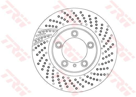 FREN DİSKİ ÖN AKS SAĞ PORSCHE 718 BOXSTER 982 -718 CAYMAN 982 -911 991 -911 997 -911 CONVERTİBLE 991 -911 CONVERTİBLE 997 -911 TARGA 991 -911 TARGA 997 -BOXSTER 981 -CAYMAN 981 2011->2019