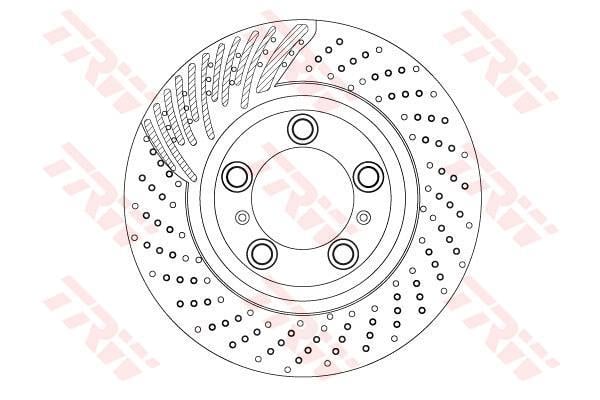 FREN DİSKİ ÖN AKS SOL PORSCHE 911 991 -911 CONVERTİBLE 991 -911 TARGA 991 -BOXSTER SPYDER 981 -