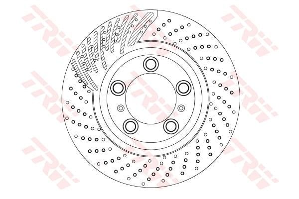 FREN DİSKİ ÖN AKS SOL PORSCHE 911 991 -911 CONVERTİBLE 991 -911 TARGA 991 -BOXSTER SPYDER 981 -