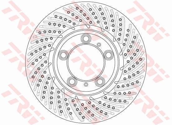 FREN DİSKİ ÖN AKS SOL PORSCHE 911 996 -911 997 -911 CONVERTİBLE 996 -911 CONVERTİBLE 997 -911 TA RGA 997 -
