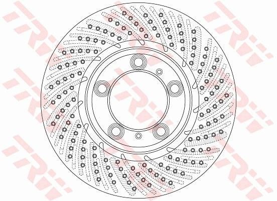 FREN DİSKİ ÖN AKS SOL PORSCHE 911 996 -911 997 -911 CONVERTİBLE 996 -911 CONVERTİBLE 997 -911 TA RGA 997 -