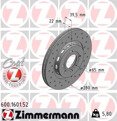 FREN DİSKİ ÖN CORRADO 1988-1993-GOLF II 1988-1991-PASSAT 1988-1997 DELİKLİ 986478508-DF2631