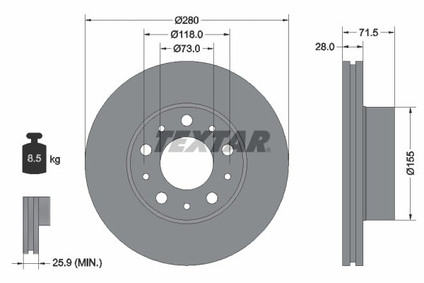 FREN DİSKİ ÖN DUCATO III BOXER III JUMPER III