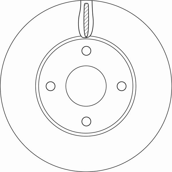 FREN DİSKİ ÖN FORD FİESTA 17> DIŞ ÇAP: 262mm