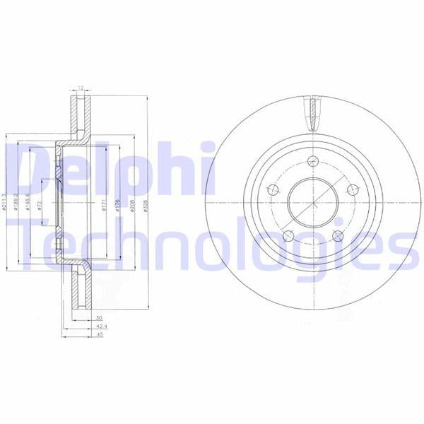 FREN DİSKİ ÖN JEEP CHEROKEE 03>10 328MM/30MM