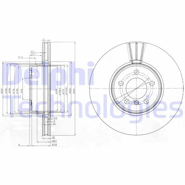 FREN DISKI ON LAND ROVER RANGE ROVER III VOGUE L322 05>12