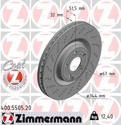 FREN DISKI ON MERCEDES CLS-CLASS X218 C218