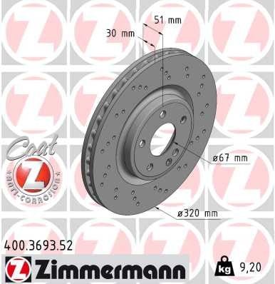 FREN DISKI ON MERCEDES W176 W246 C117 X117 X156