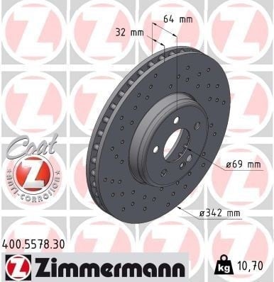 FREN DISKI ON MERCEDES W206 C236 21>