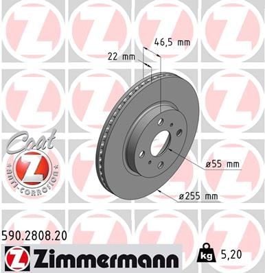 FREN DİSKİ ÖN VIOS/YARIS 2007 >YARIS 2005 > 0986AB9822-DF4806