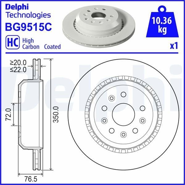 FREN DİSKİ TEKLİ PAKET - BOYALI DELİKLİ JEEP GLADİATOR WRANGLER ARKA 04-2019>
