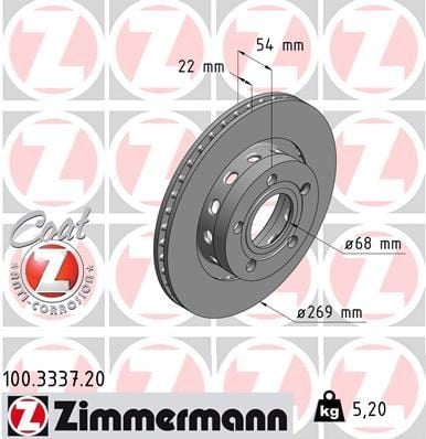 FREN DİSKİ. ARKA. 268.8 MM / 22-2 MM HAVA KANALLI. YÜKSEK KARBON ALAŞIMLI 0986479A42-DF4352