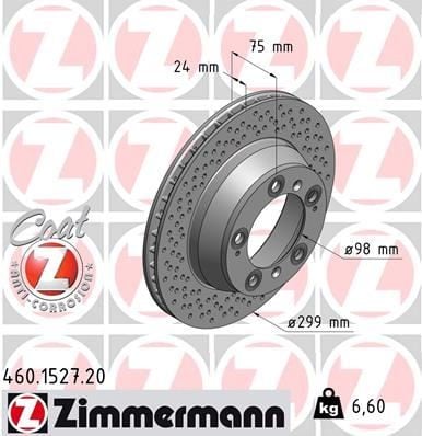 FREN DİSKİ. ARKA. 299 / 24-22 MM . HAVA KANALLI. KAPLAMALI 986478592