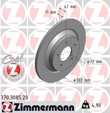 FREN DİSKİ. ARKA. 302 /11-9 MM 986479233-DF4468