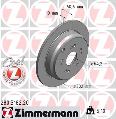 FREN DİSKİ. ARKA. 304.5 / 9-8 MM 986479449