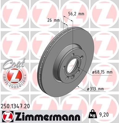 FREN DİSKİ. ÖN. 300 /26-22 MM . HAVA KANALLI. KAPLAMALI. YÜKSEK KARBON ALAŞIMLI 986478296-DF4310S
