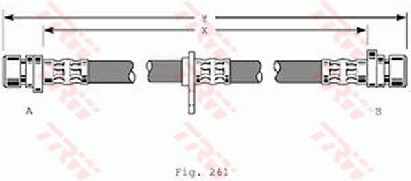 FREN HORTUMU ARKA AKS SAĞ SOL İÇ HONDA ACCORD IV CB -ACCORD V CC-CD -ACCORD V CE-CF- CD ROVER 60 0 I RH -