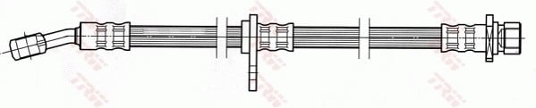 FREN HORTUMU ARKA AKS SOL HONDA CIVIC VII COUPE EM2 -CIVIC VII HATCHBACK EU-EP-EV -CIVIC VII SALOO N ES-ET -