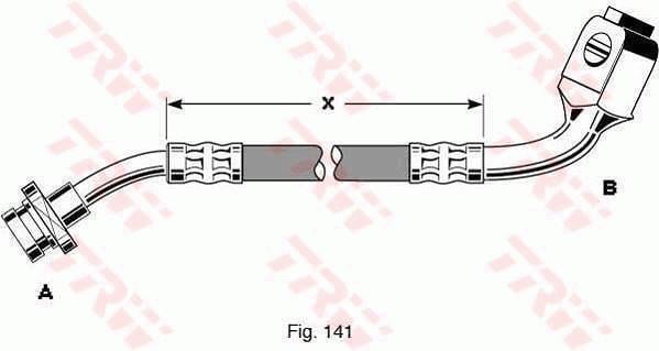 FREN HORTUMU ÖN AKS SOL ÖN AKS SAĞ SOL NISSAN PATHFINDER I WD21 -PATHFINDER II R50 -PICK UP D21 - PICK UP D22 -TERRANO I WD21 -TERRANO II R20 -TERRANO II VAN R20 -