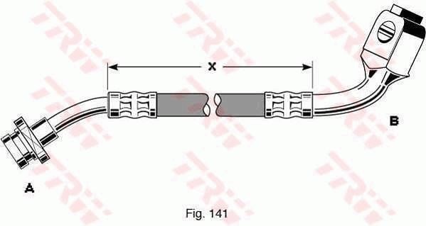 FREN HORTUMU ÖN AKS SOL ÖN AKS SAĞ SOL NISSAN PATHFINDER I WD21 -PATHFINDER II R50 -PICK UP D21 - PICK UP D22 -TERRANO I WD21 -TERRANO II R20 -TERRANO II VAN R20 -
