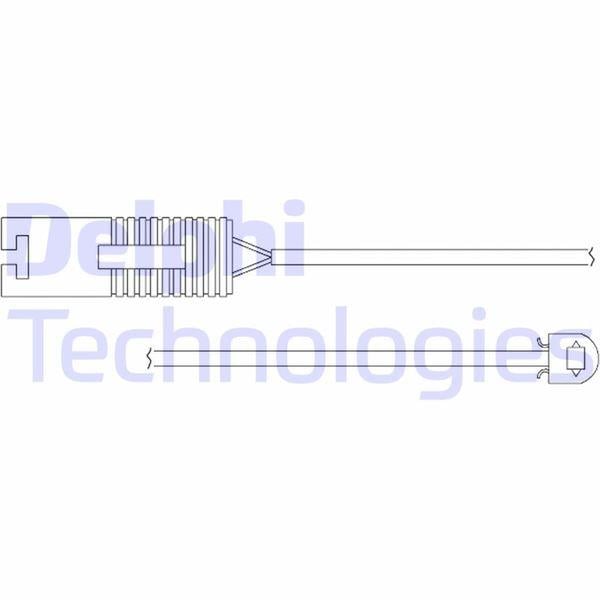 FREN İKAZ KABLOSU ARKA BMW 316. 318. M3. Z3 04/91>
