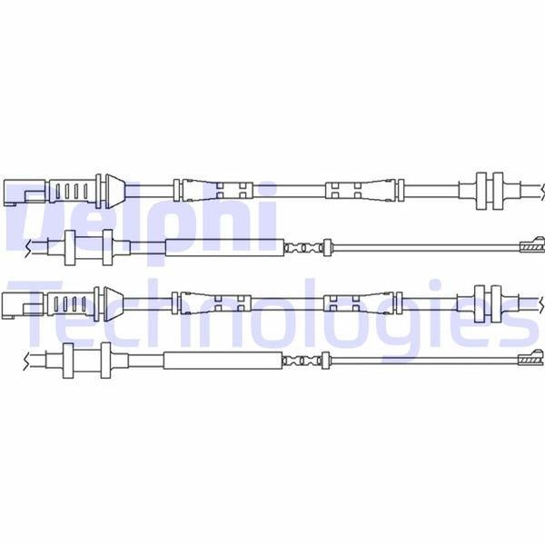 FREN İKAZ KABLOSU ARKA BMW 7 SERİES F01/F02 10/09>