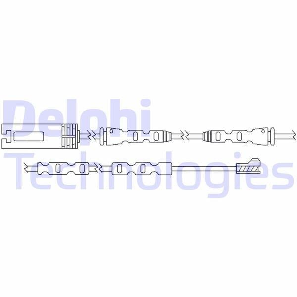 FREN İKAZ KABLOSU ÖN BMW 1 SERİES E82/E88 135İ 03/10>