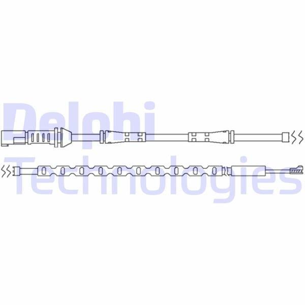 FREN İKAZ KABLOSU ÖN BMW 5 SERİES F07. 7 SERİES F01/F02 10/09>