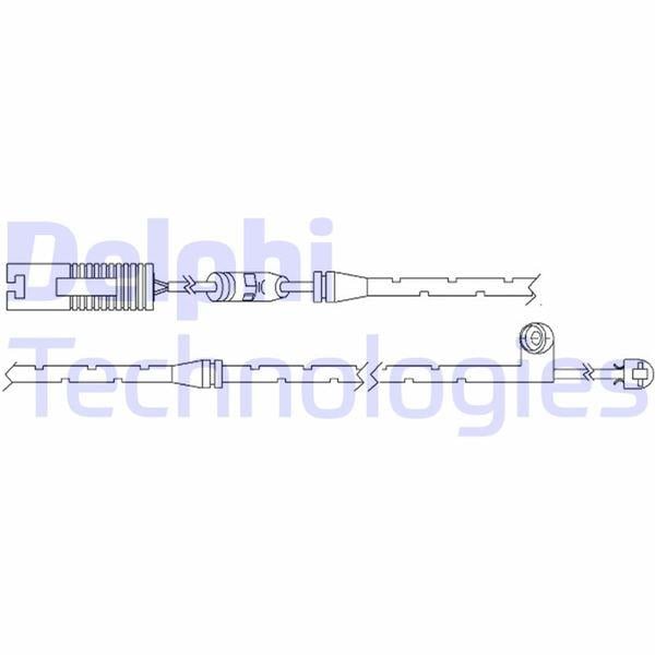FREN İKAZ KABLOSU ÖN BMW X3 E83 3.0SD. 3.0D 35D 01/04>