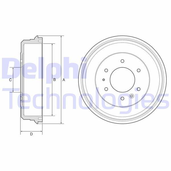 FREN KAMPANA ARKA RANGER BT50 B2500 98> DIŞ ÇAP: 328MM 4x2