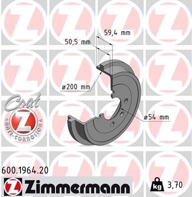 FREN KAMPANASI 200 / 59.2 MM 986477106-DB4260