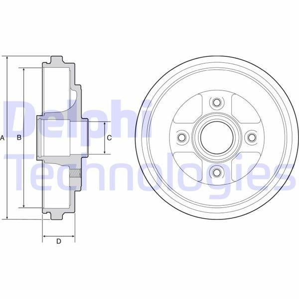 FREN KAMPANASI ARKA OPEL AGİLA / SUZUKI WAGON R 00>