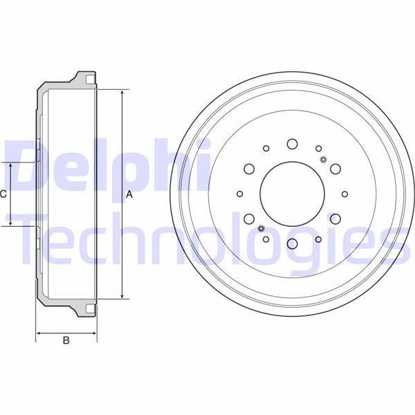 FREN KAMPANASI ARKA TOYOTA HILUX II 2.4D 92-05 4RUNNER 3.0T 95-02 95>02