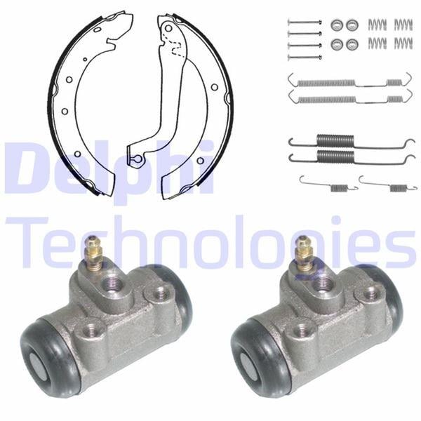 FREN PABUÇ KİTİ ARKA CITRO N C25; FIAT DUCATO; PEUGEOT J5 11/81>12/96