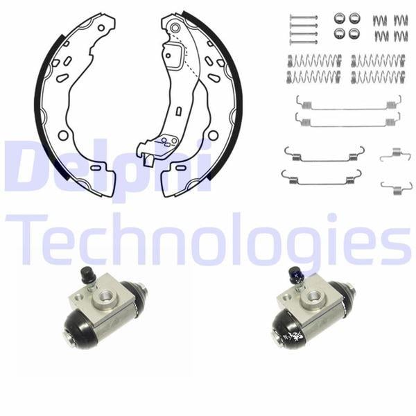 FREN PABUÇ KİTİ ARKA CITROEN C2. C2 ENTERPRİSE. C3 / PEUGEOT 1007 04/02>