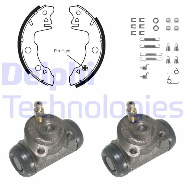 FREN PABUÇ KİTİ ARKA CITROEN LN/LNA. VİSA; PEUGEOT 104 07/76>88